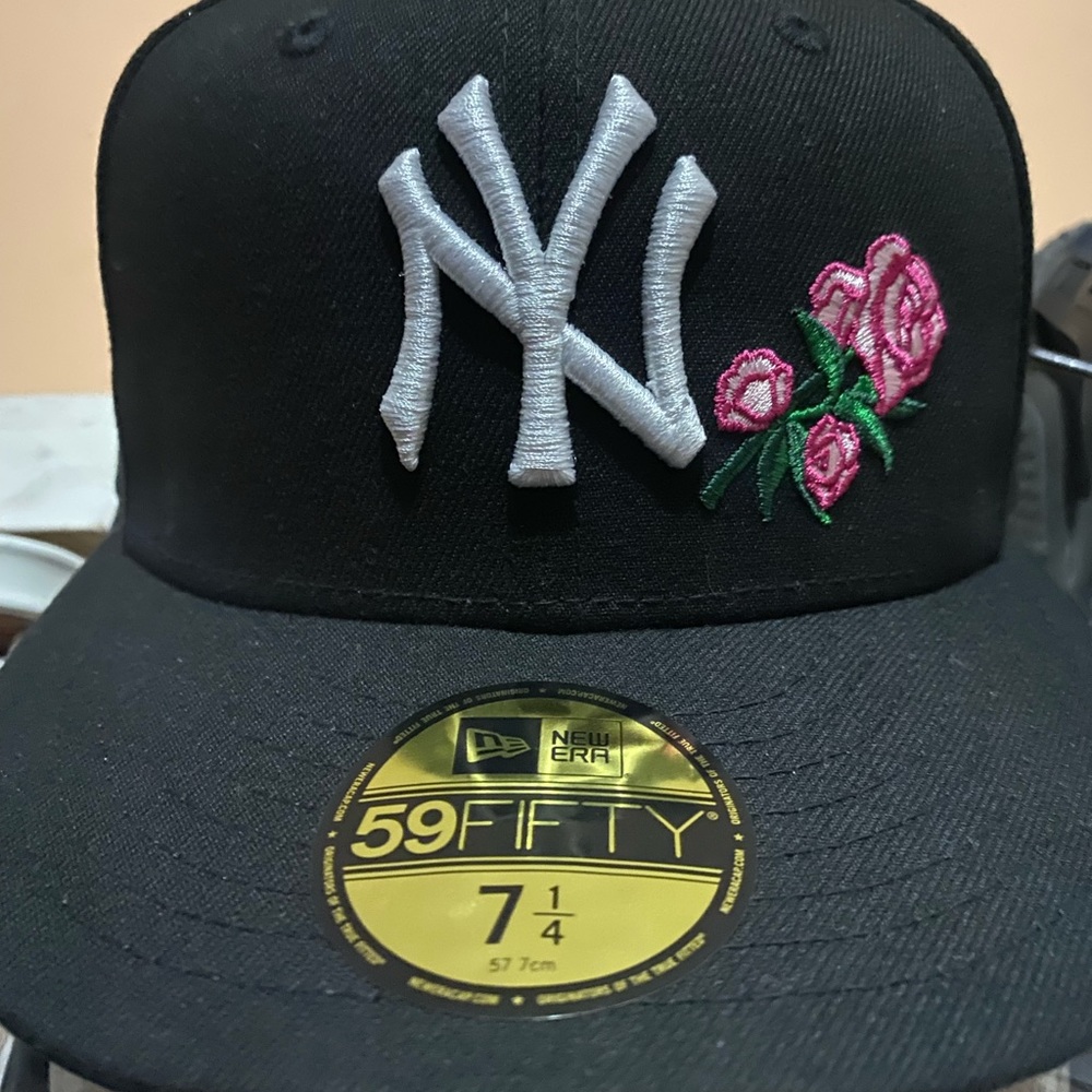 New York yankees new era World Series pink brim floral new